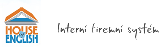House of English - interní systém
